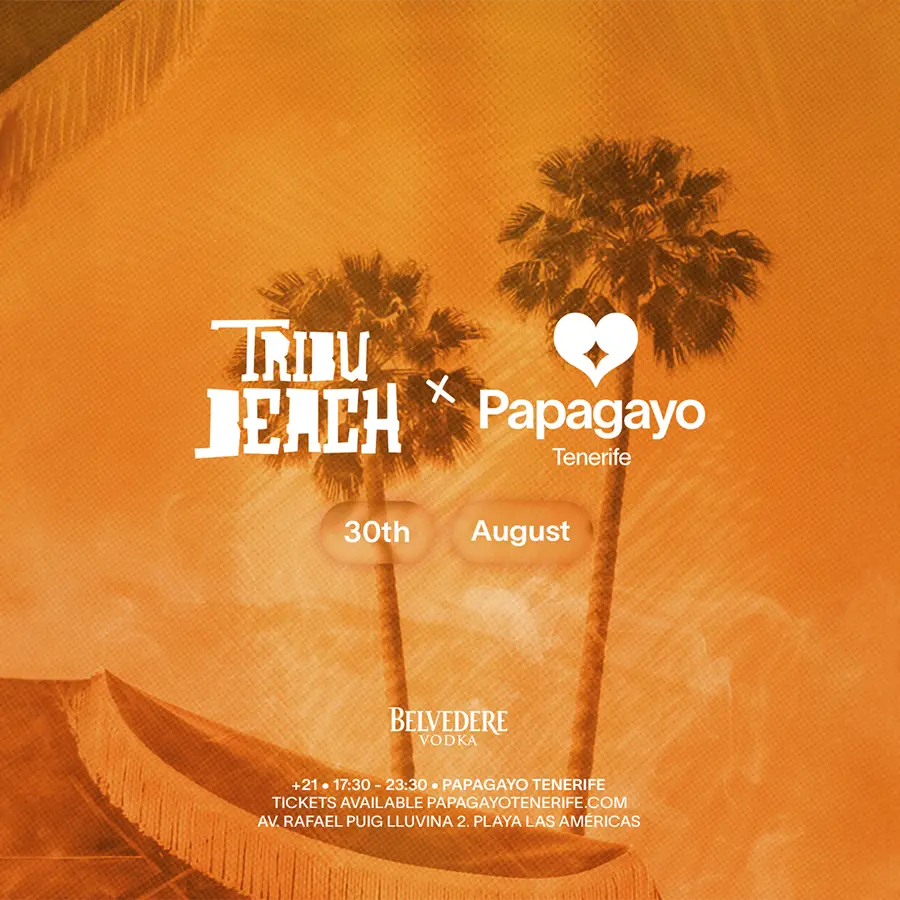Cartel de Papagayo x Tribu Beach
